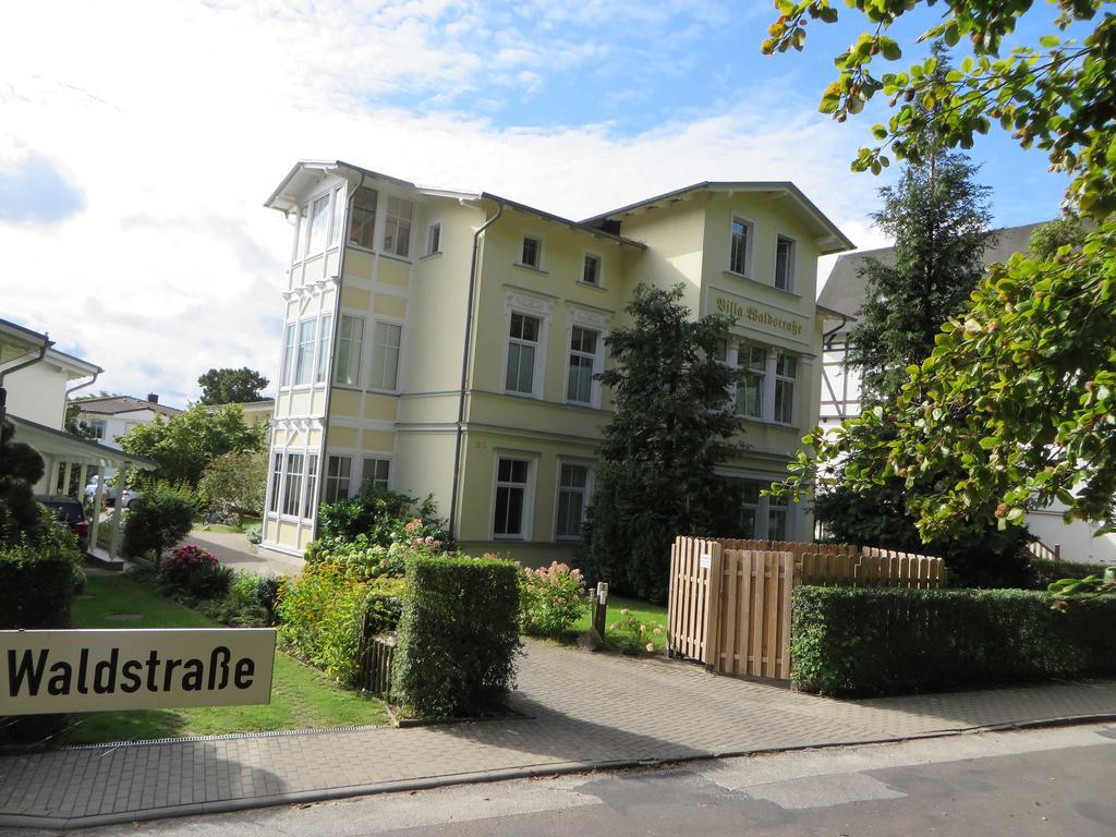 Villa Waldstraße - Ferienwohnung Ostseebad Heringsdorf Exterior foto