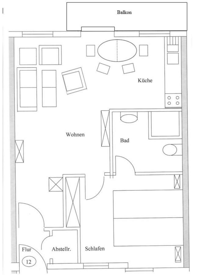 Villa Waldstraße - Ferienwohnung Ostseebad Heringsdorf Zimmer foto